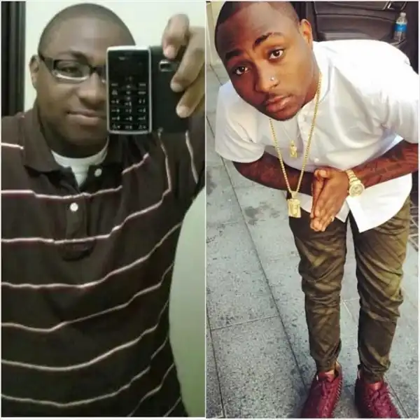 AMAZING TRANSFORMATION!! Check Out this old Photo of Davido | PHOTO